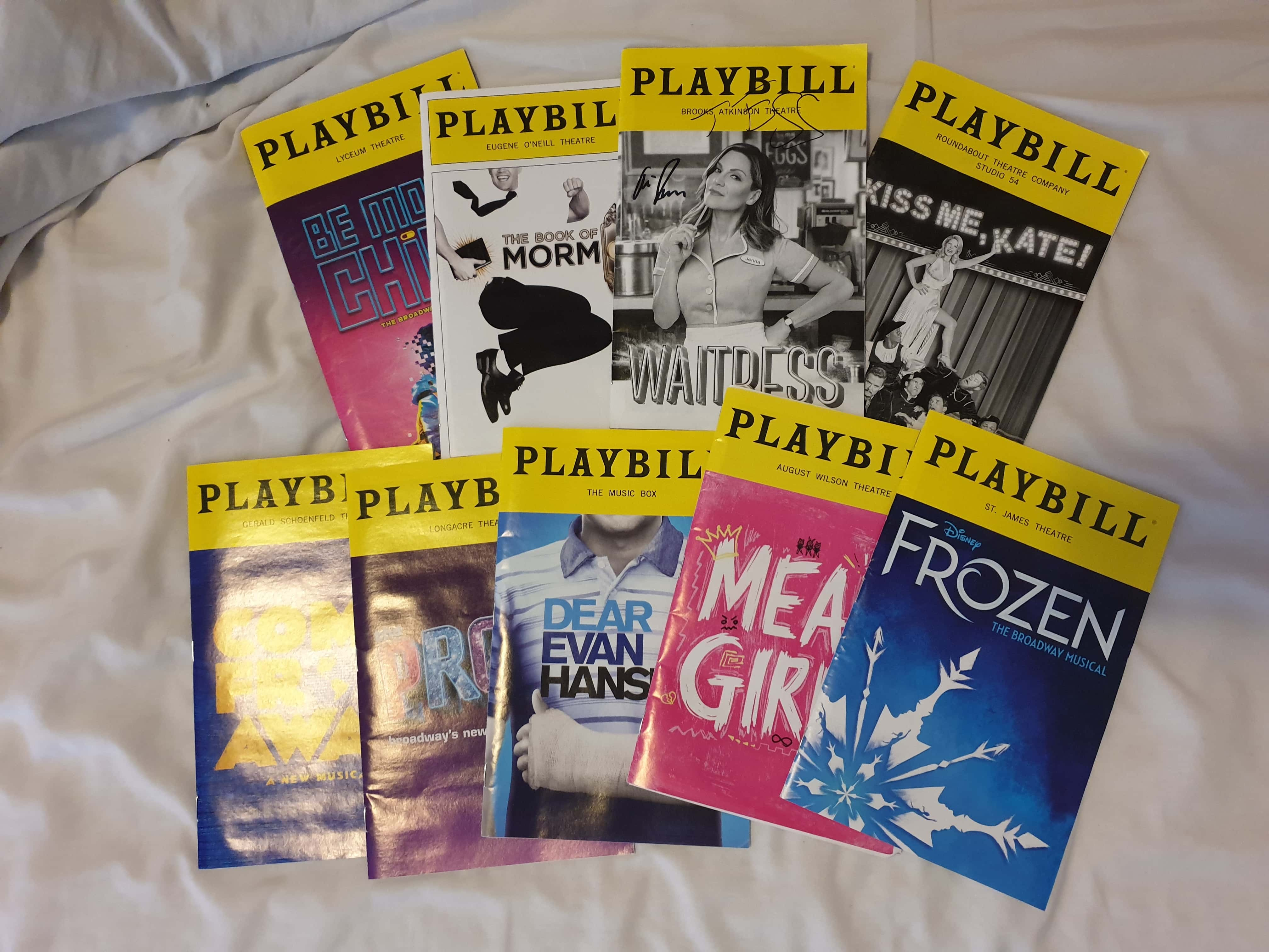 Broadway playbills